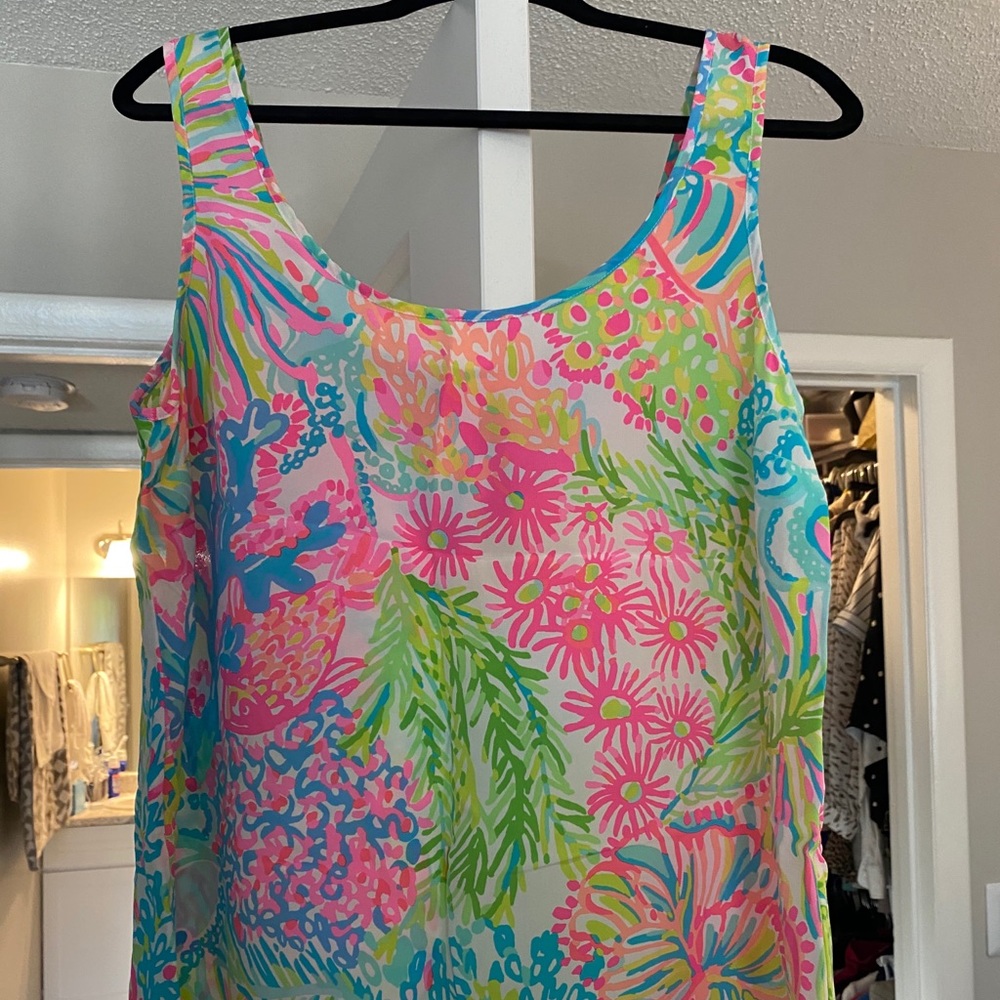 Lilly Pulitzer Silk Tank Top
